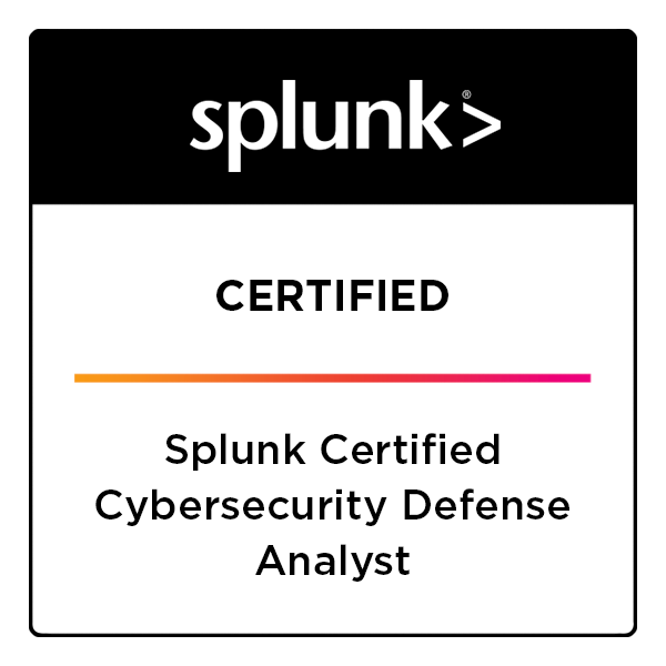 Splunk 501 Badge