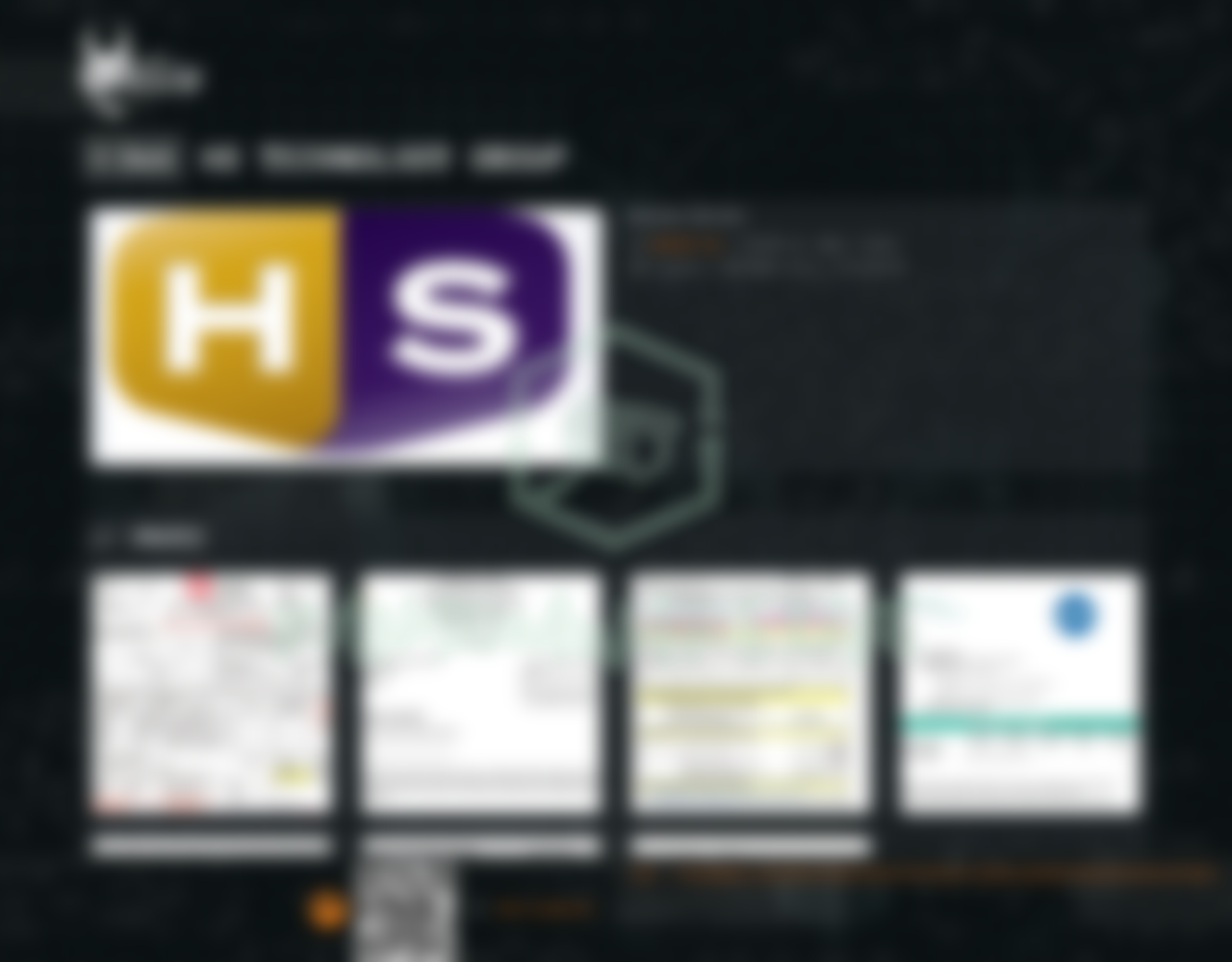 Leak site post claiming HS Technology Group data breach