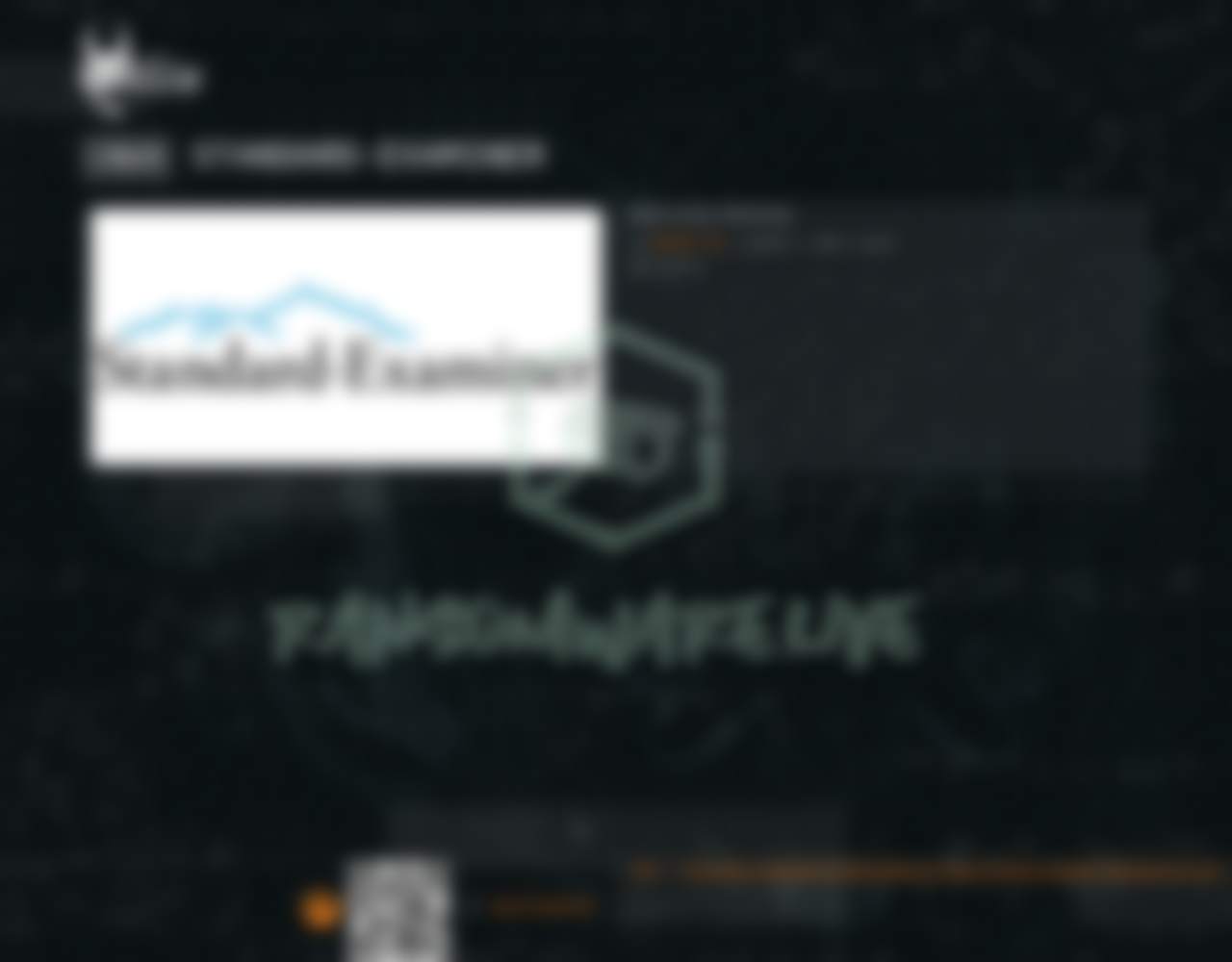 Leak site post claiming Standard-Examiner data breach