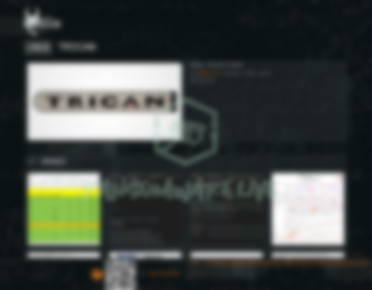 Leak site post claiming Trican data breach