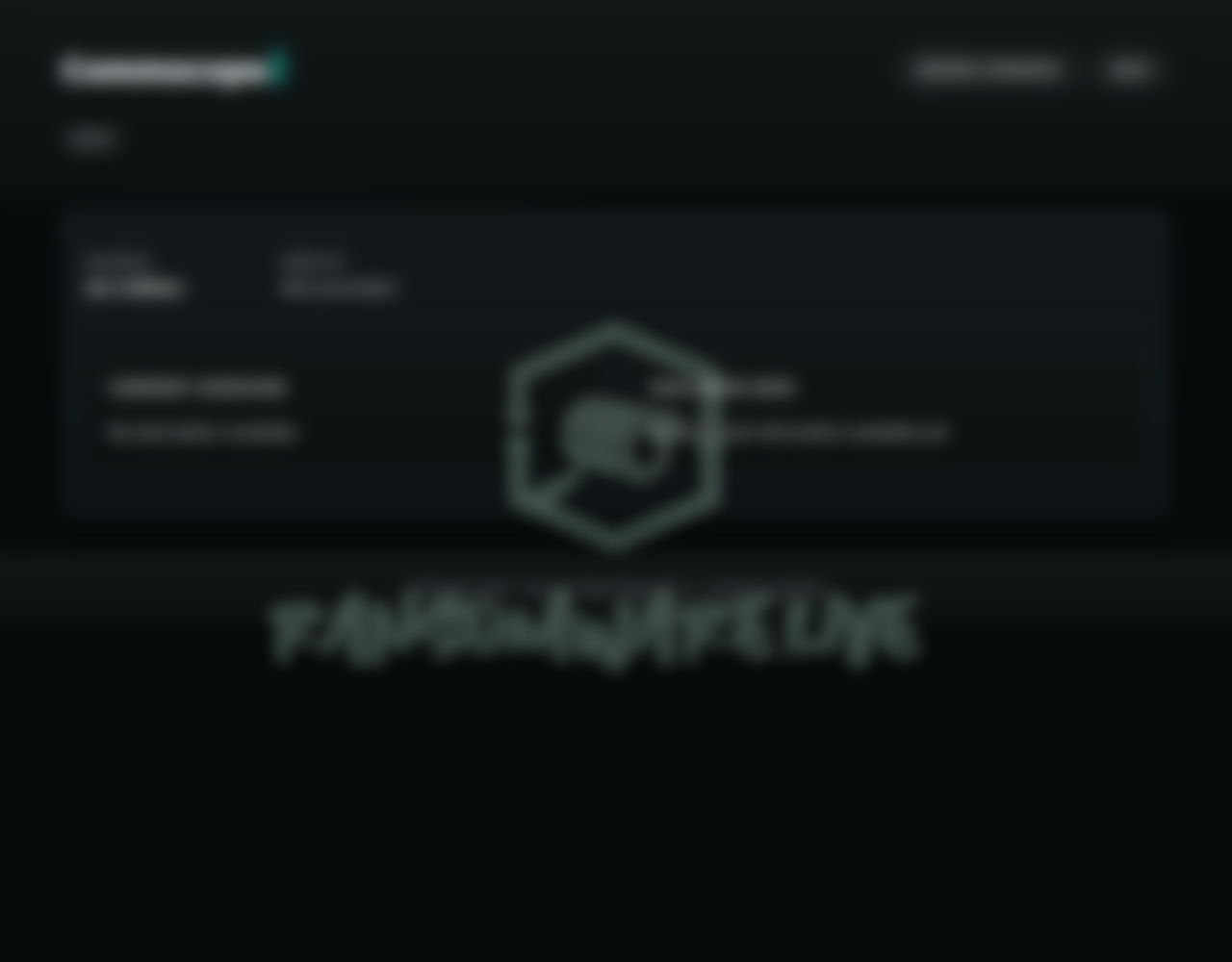 Leak site post claiming Commscope data breach