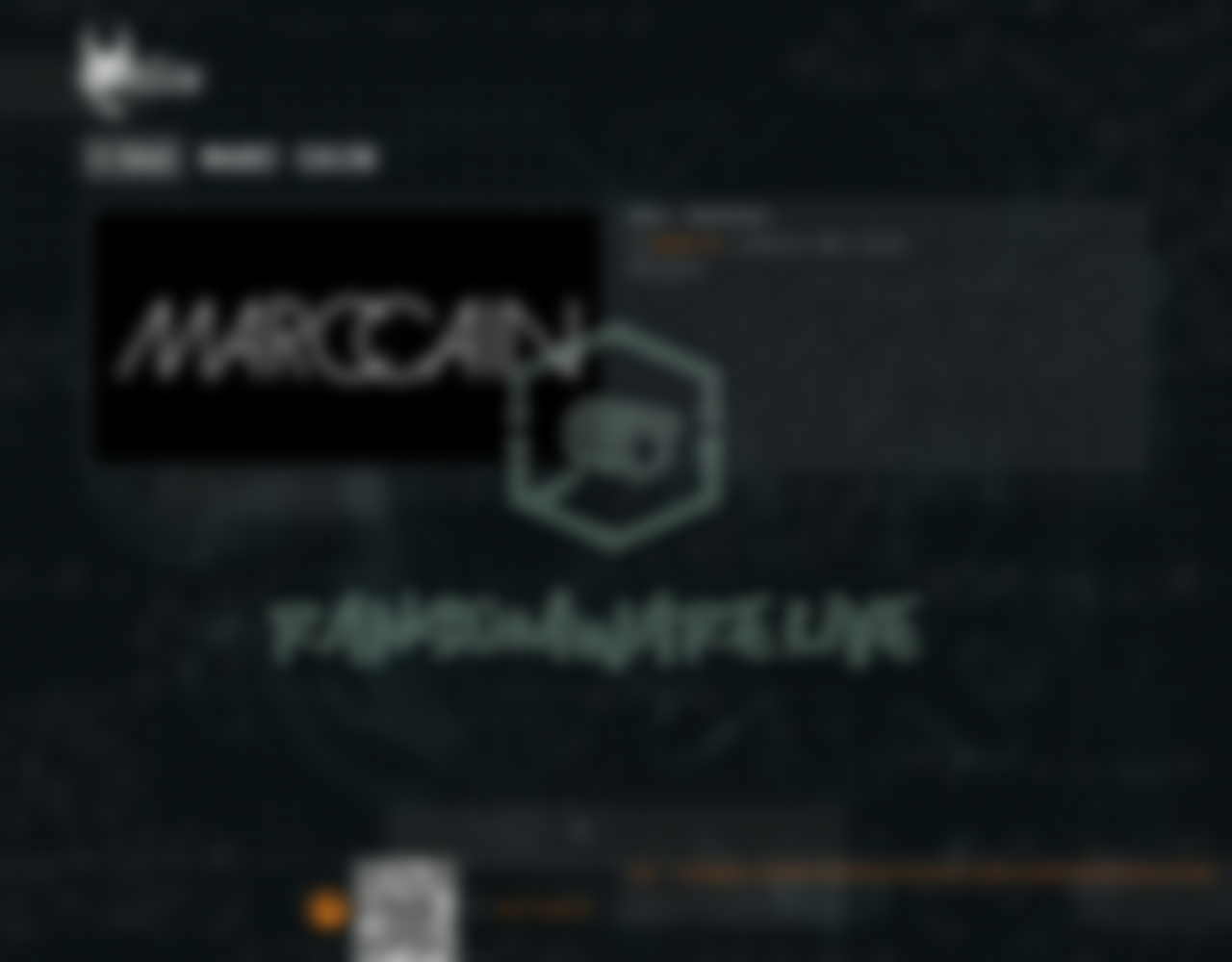 Leak site post claiming Marc Cain data breach