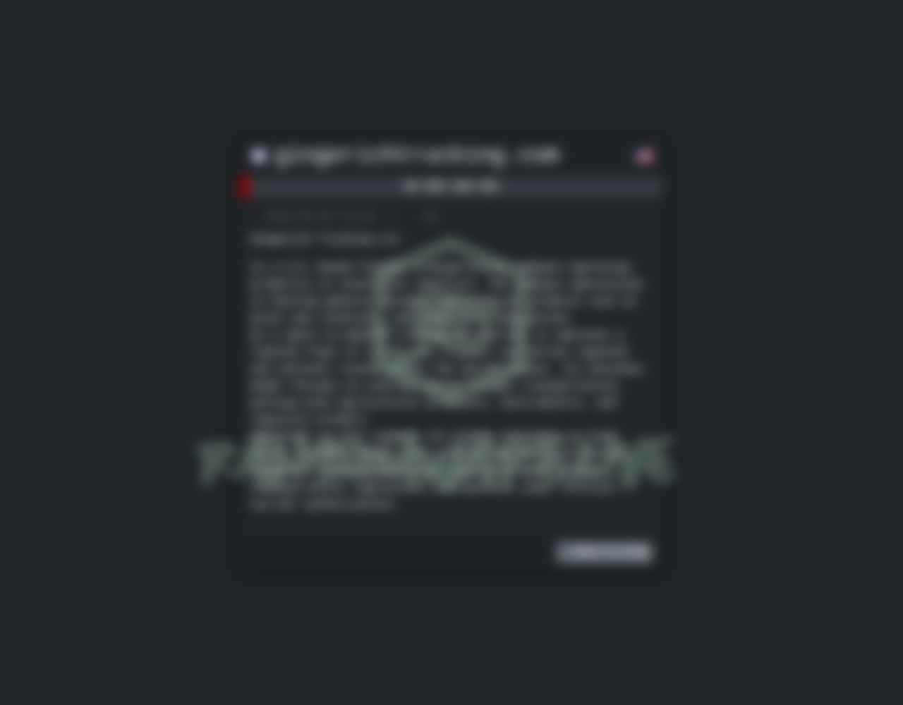 Leak site post claiming gingerichtrucking.com data breach