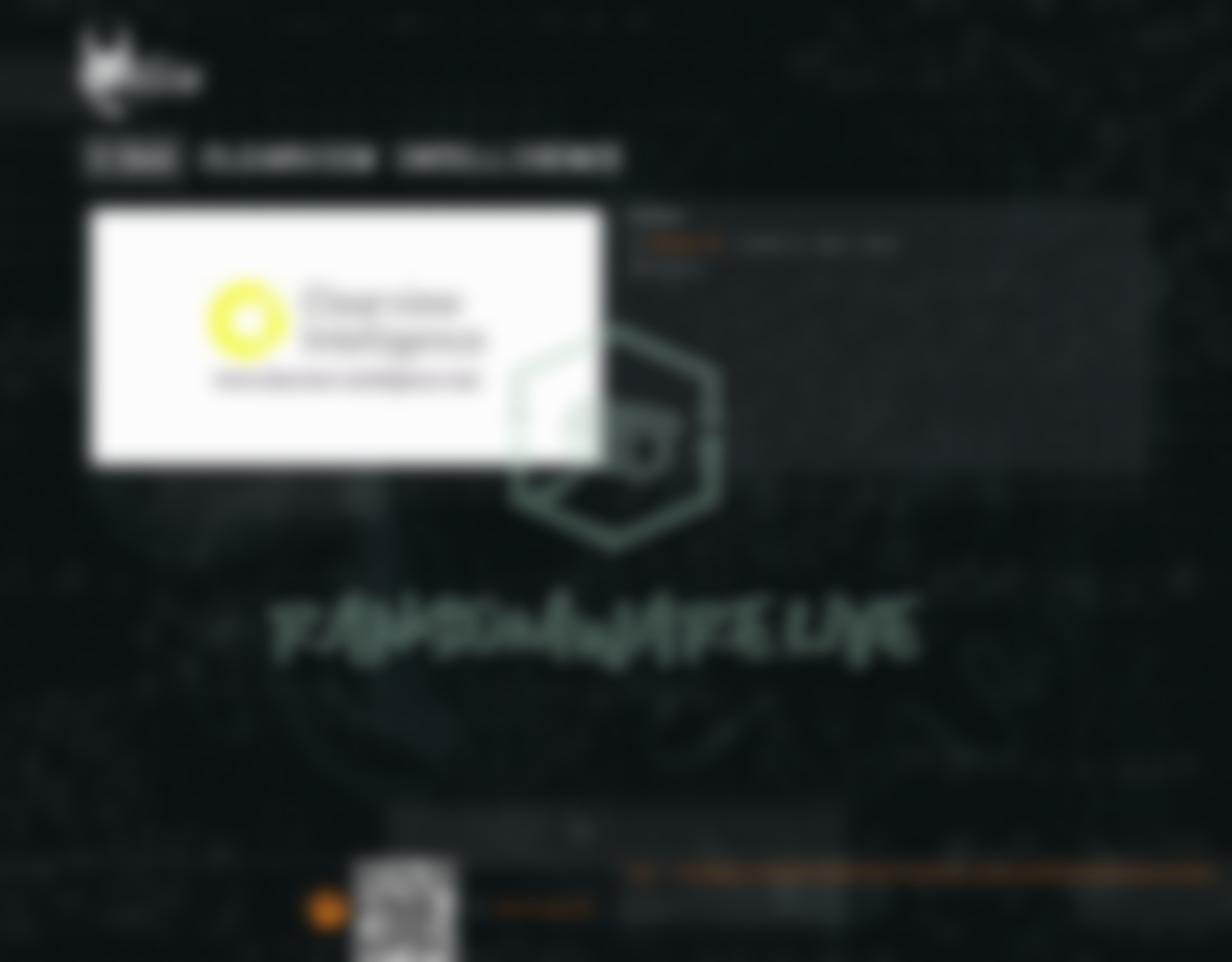 Leak site post claiming Clearview Intelligence data breach
