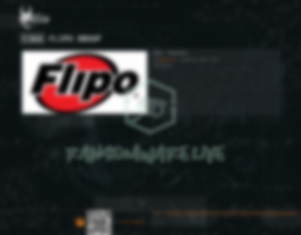 Leak site post claiming Flipo Group data breach