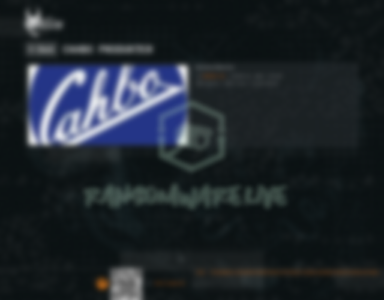 Leak site post claiming Cahbo Produkter data breach