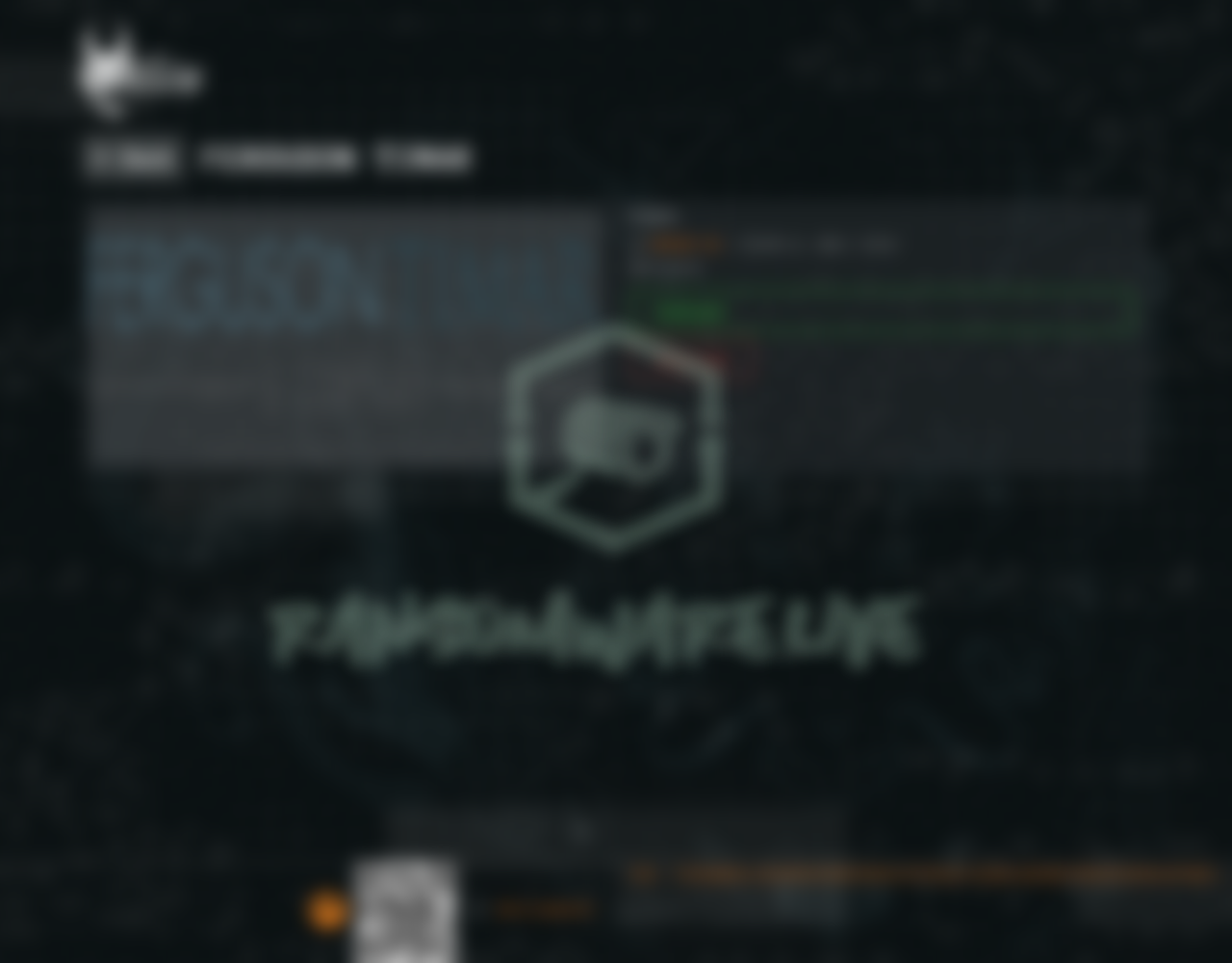 Leak site post claiming Ferguson Timar data breach