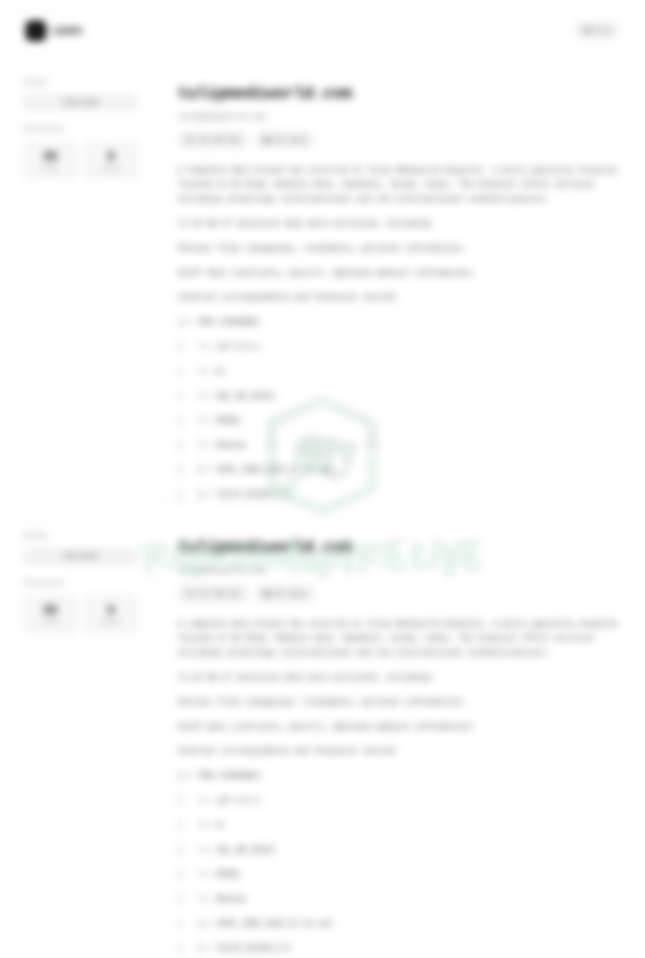 Leak site post claiming tulipmediworld.com data breach