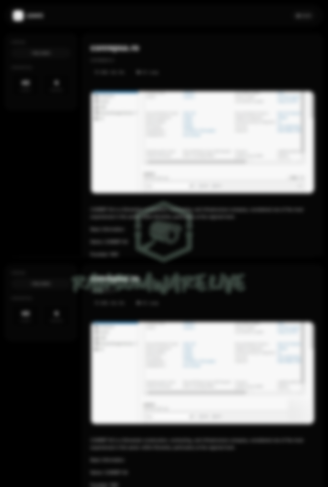 Leak site post claiming conrepsa.ro data breach