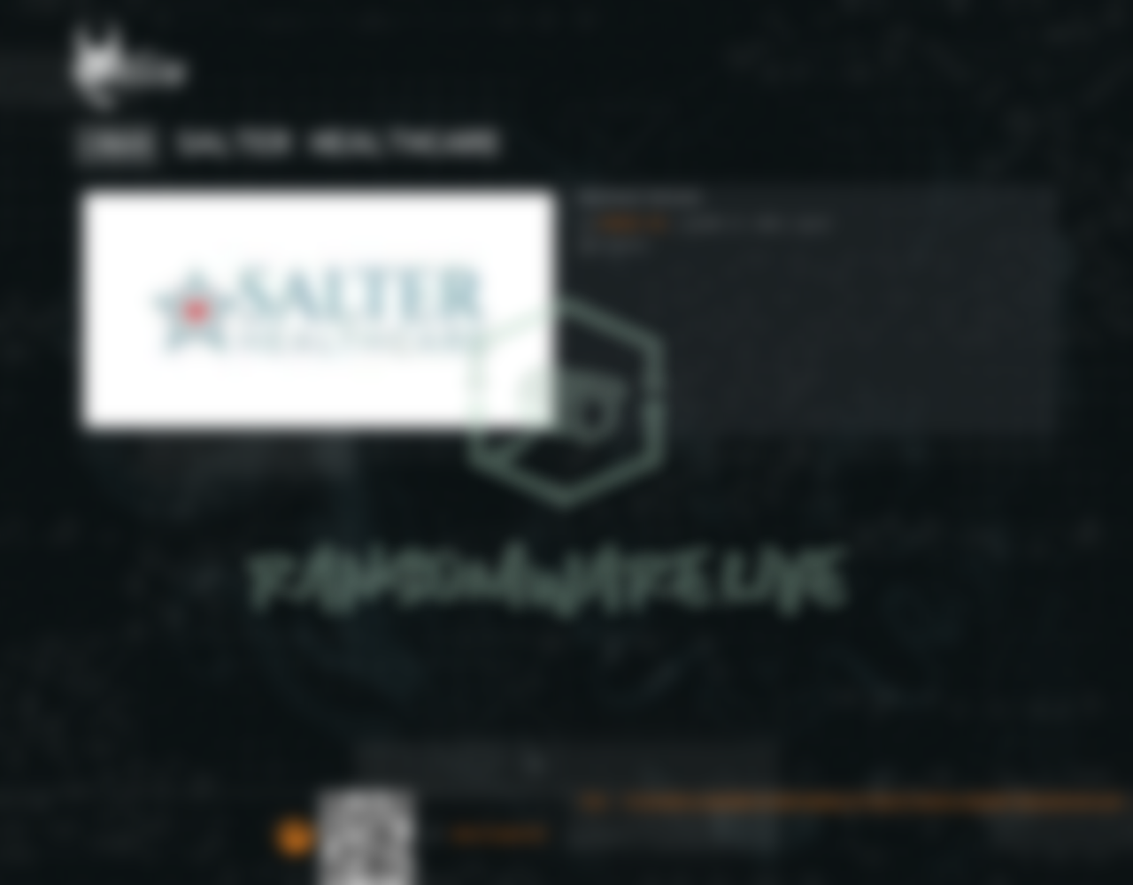 Leak site post claiming Salter HealthCare data breach