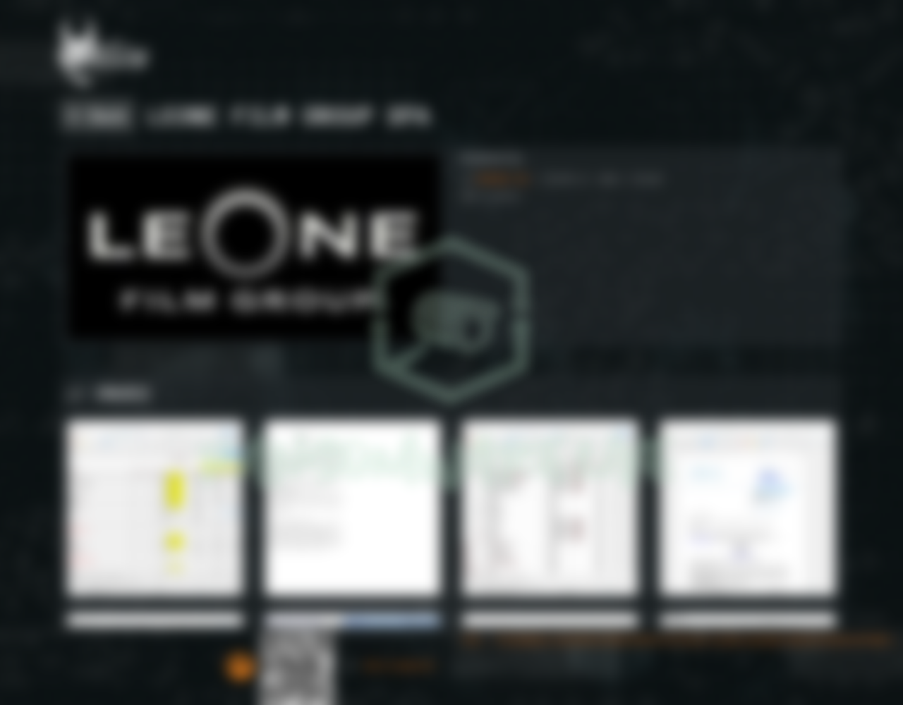 Leak site post claiming Leone Film Group SpA data breach