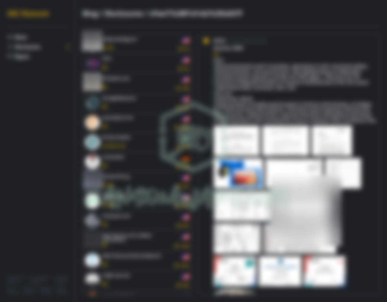 Leak site post claiming MTCI data breach