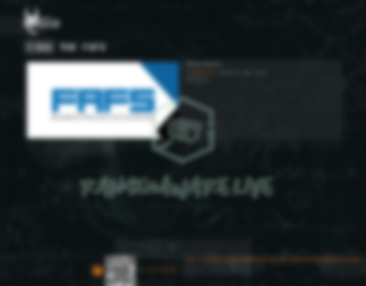 Leak site post claiming The FAFS data breach