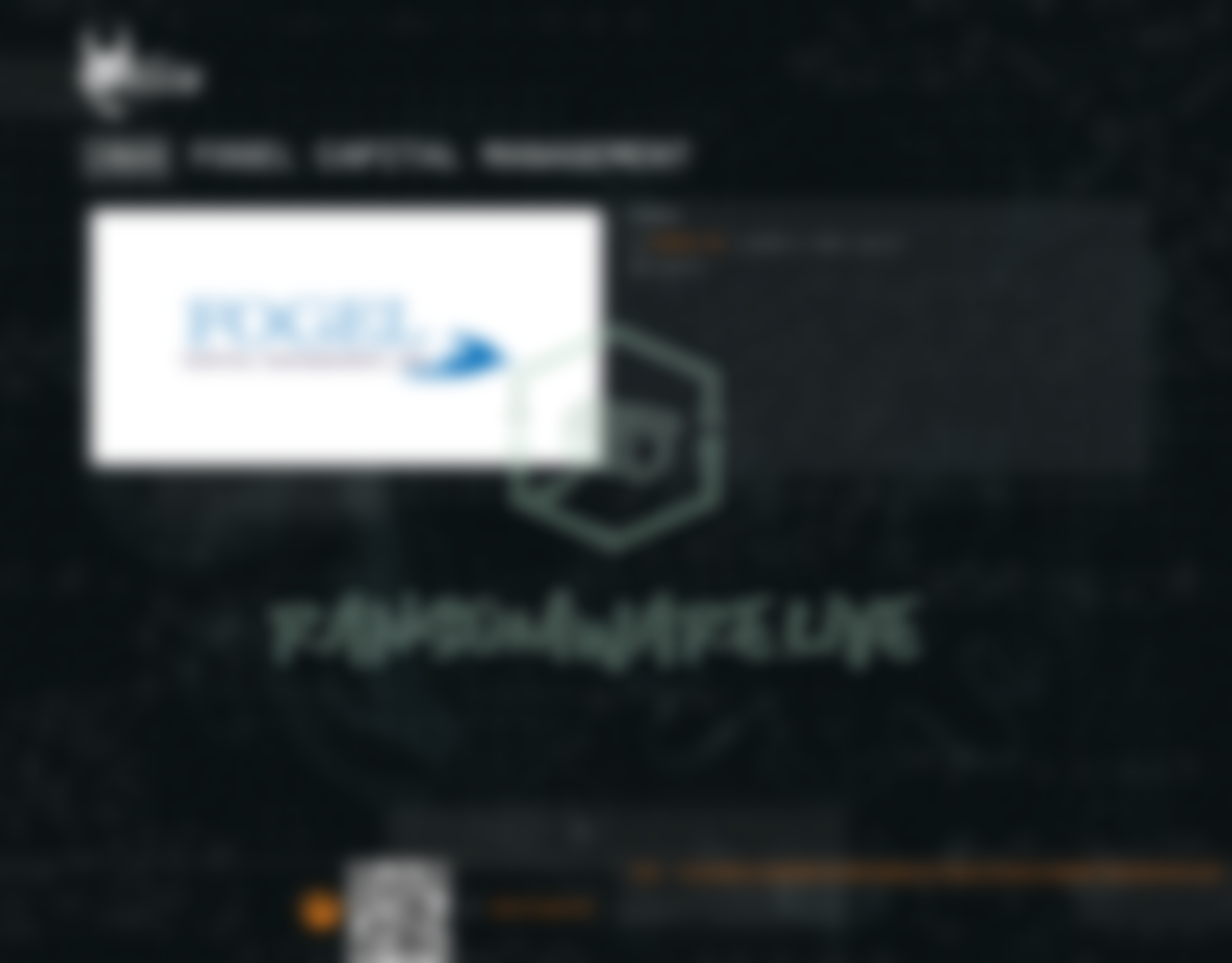 Leak site post claiming Fogel Capital Management data breach