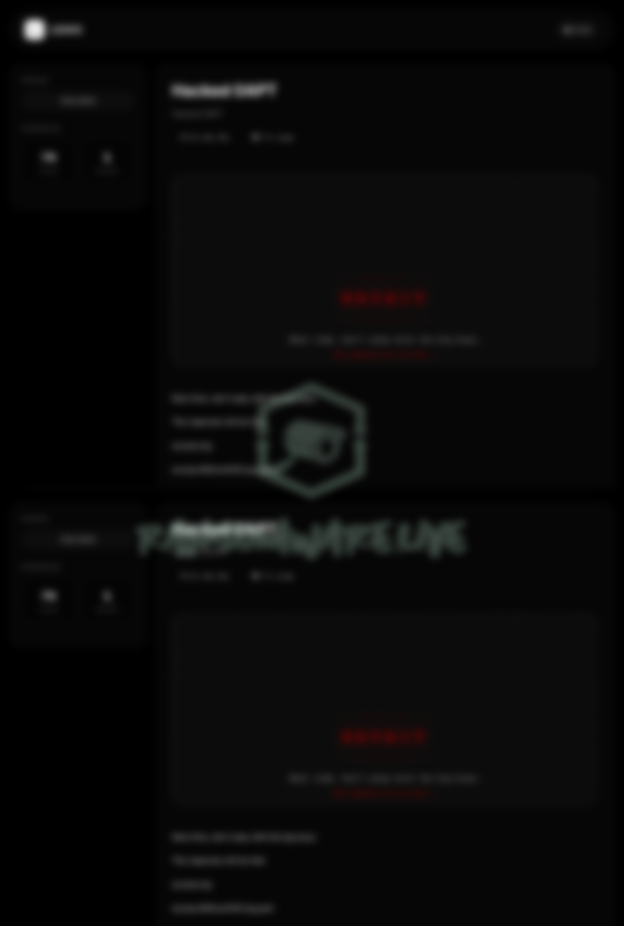 Leak site post claiming Hacked 0APT data breach