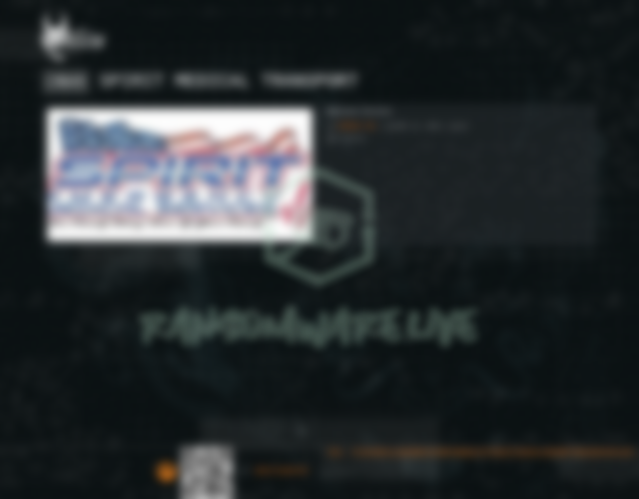 Leak site post claiming Spirit Medical Transport data breach