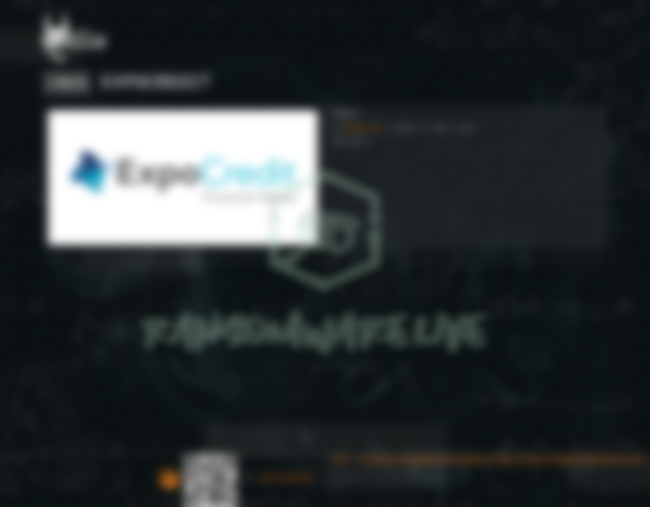 Leak site post claiming ExpoCredit data breach