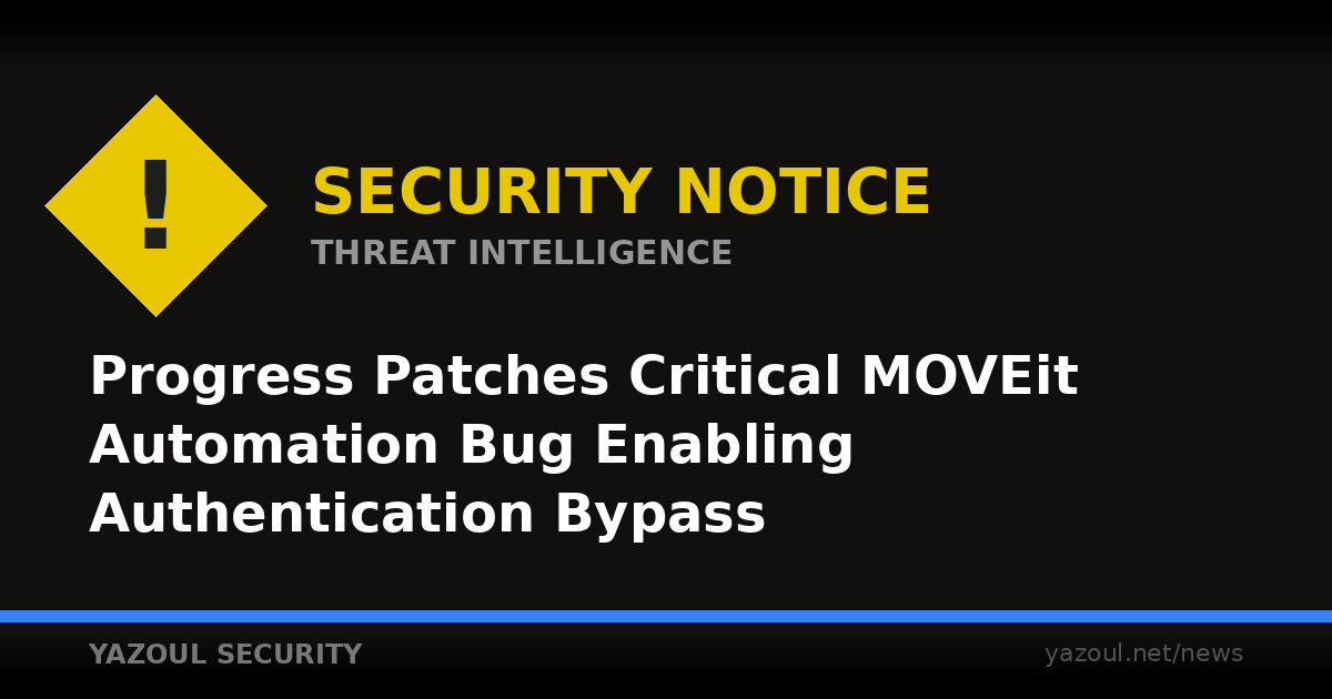 MOVEit Automation auth bypass bug gets patch