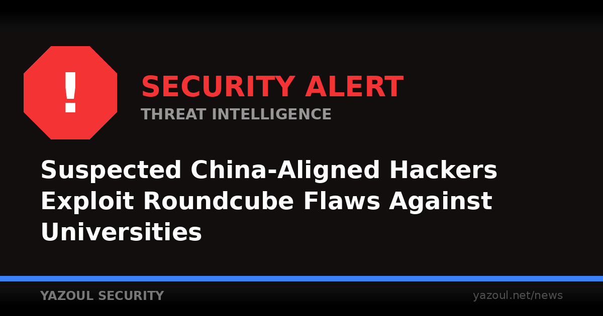 Roundcube flaws exploited against university targets